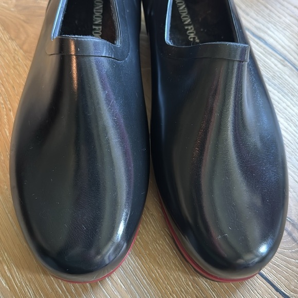 London Fog Splash rubber Rain Shoes sloggers Women's 11 Simple Minimalist Flats - Picture 2 of 10